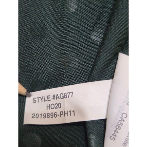 J.Crew Velvet Emerald Green Blazer Womens 14 Holiday Party Business Lined Modern - Picture 11 of 13